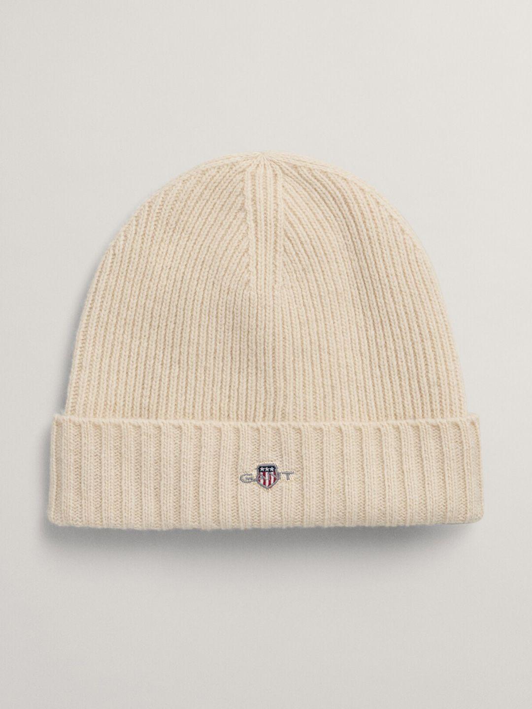 gant men self design beanie