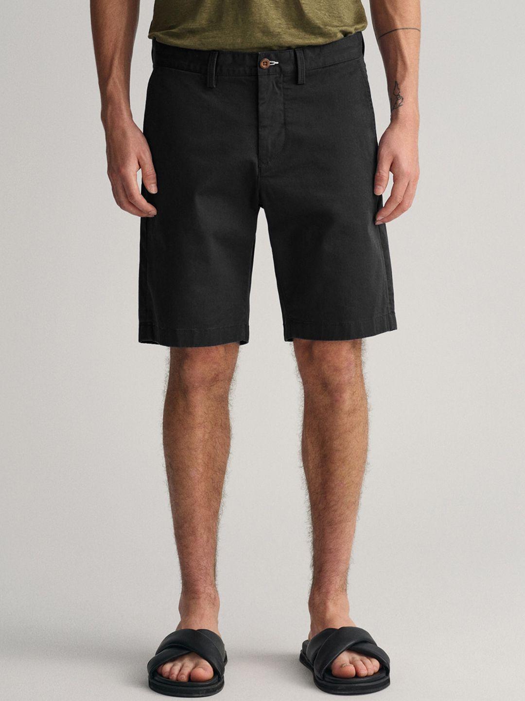 gant men slim fit mid rise shorts