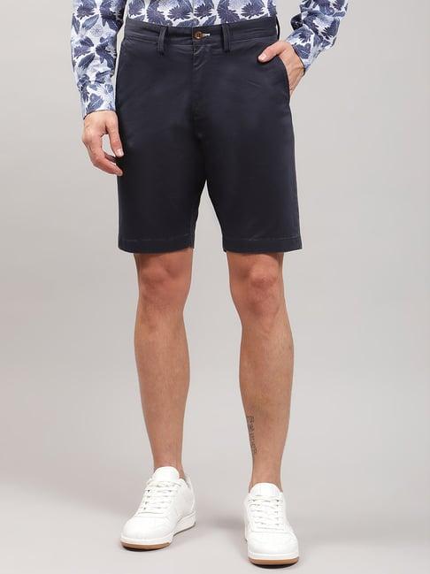 gant navy regular fit bermuda shorts