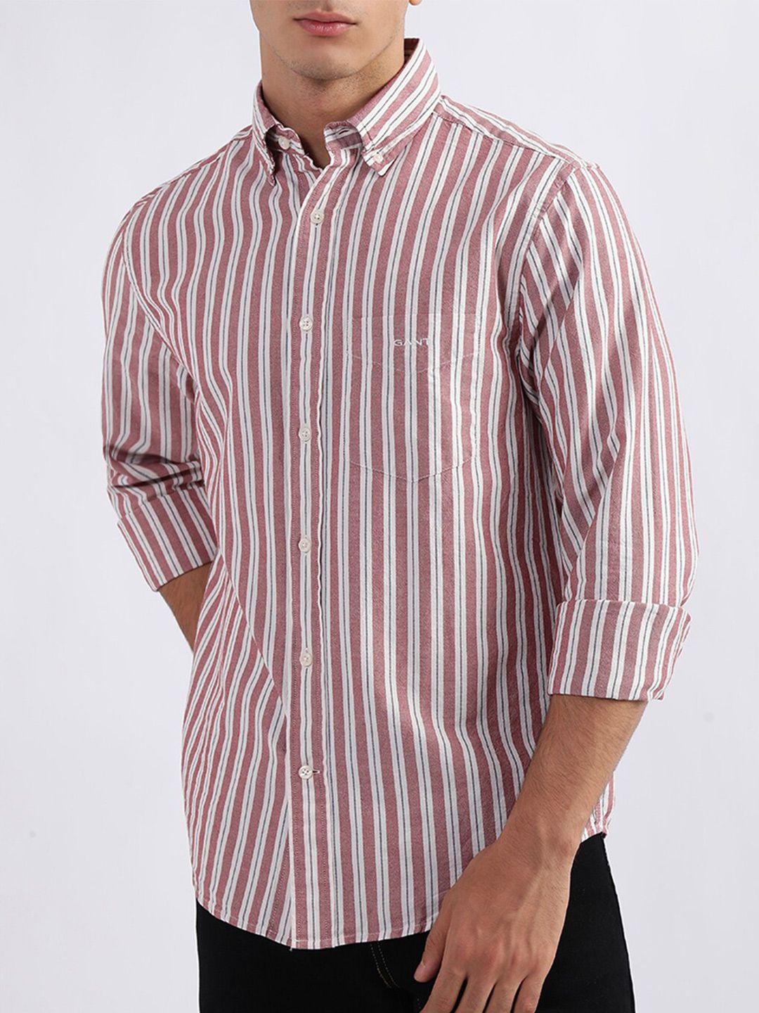 gant opaque striped casual shirt