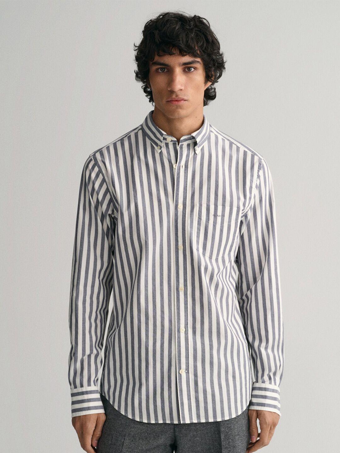 gant opaque striped casual shirt