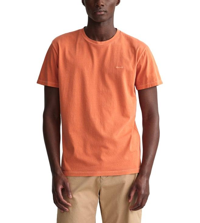 gant orange sunfaded modern fit t-shirt