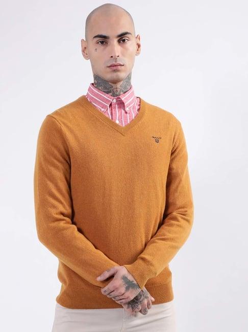 gant orange sweater