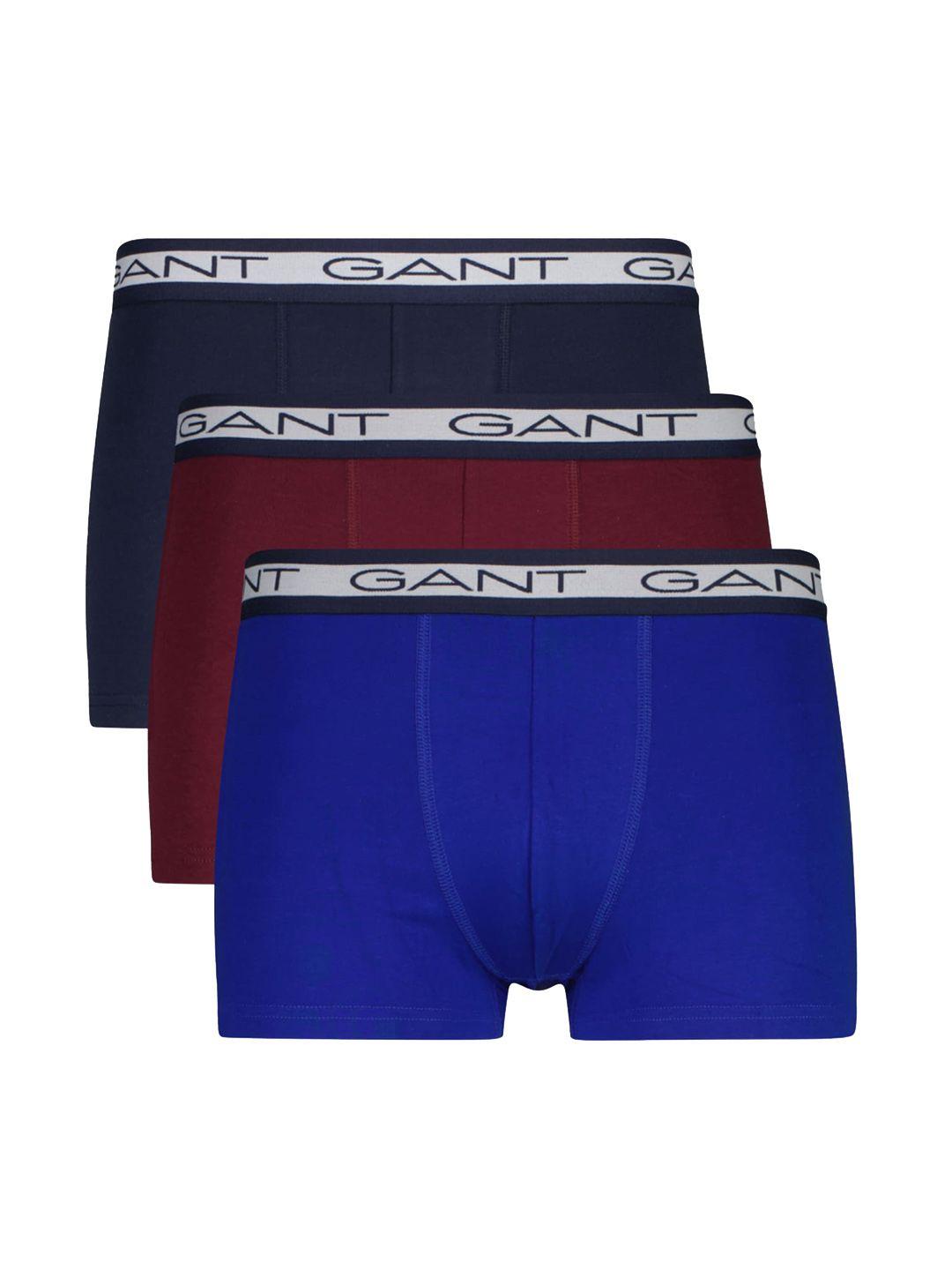 gant pack of 3 pure cotton trunks  gmw23-900003053436
