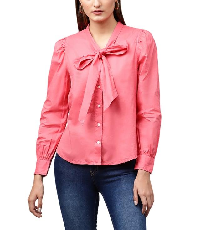 gant pink regular fit shirt