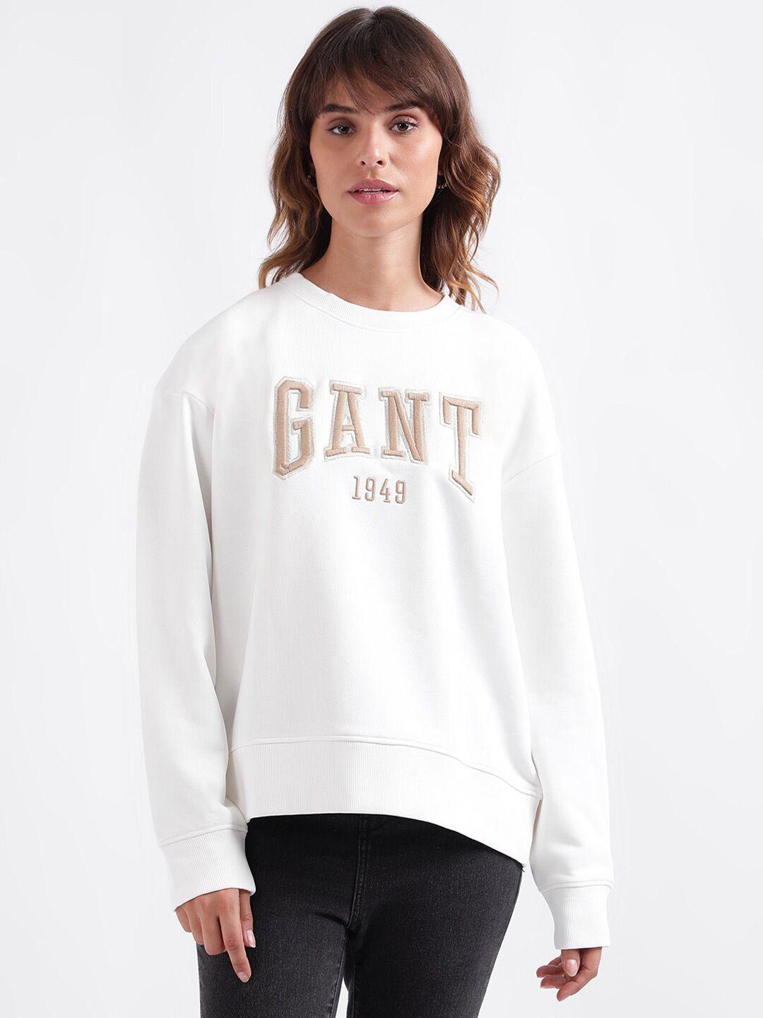 gant printed sweatshirt