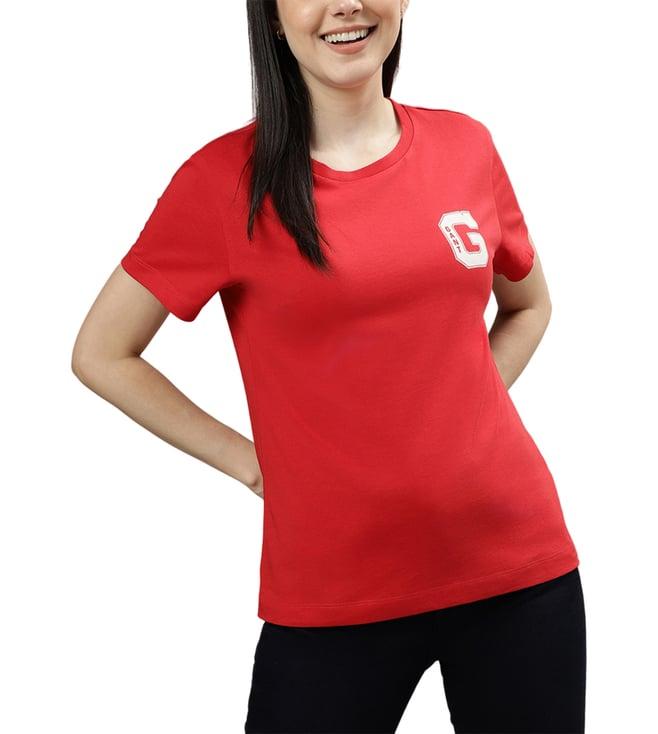 gant red regular fit t-shirt