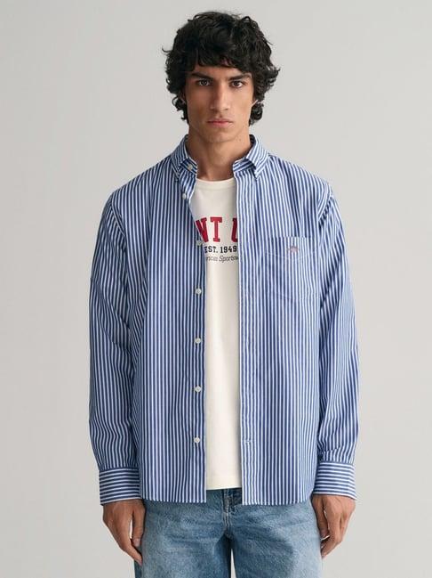 gant striped button down regular fit shirt