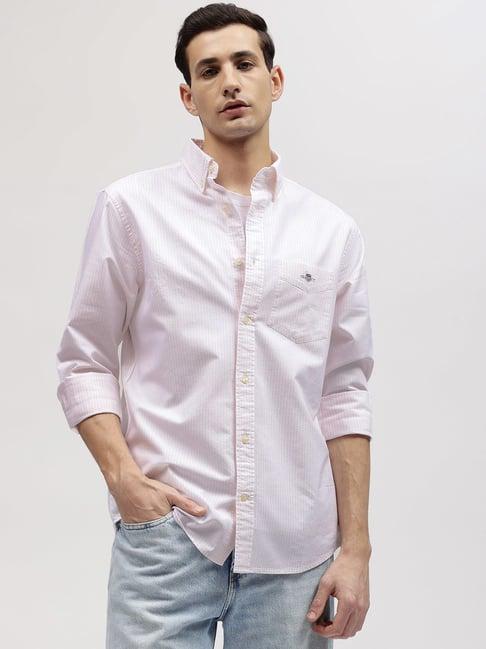 gant striped button down regular fit shirt