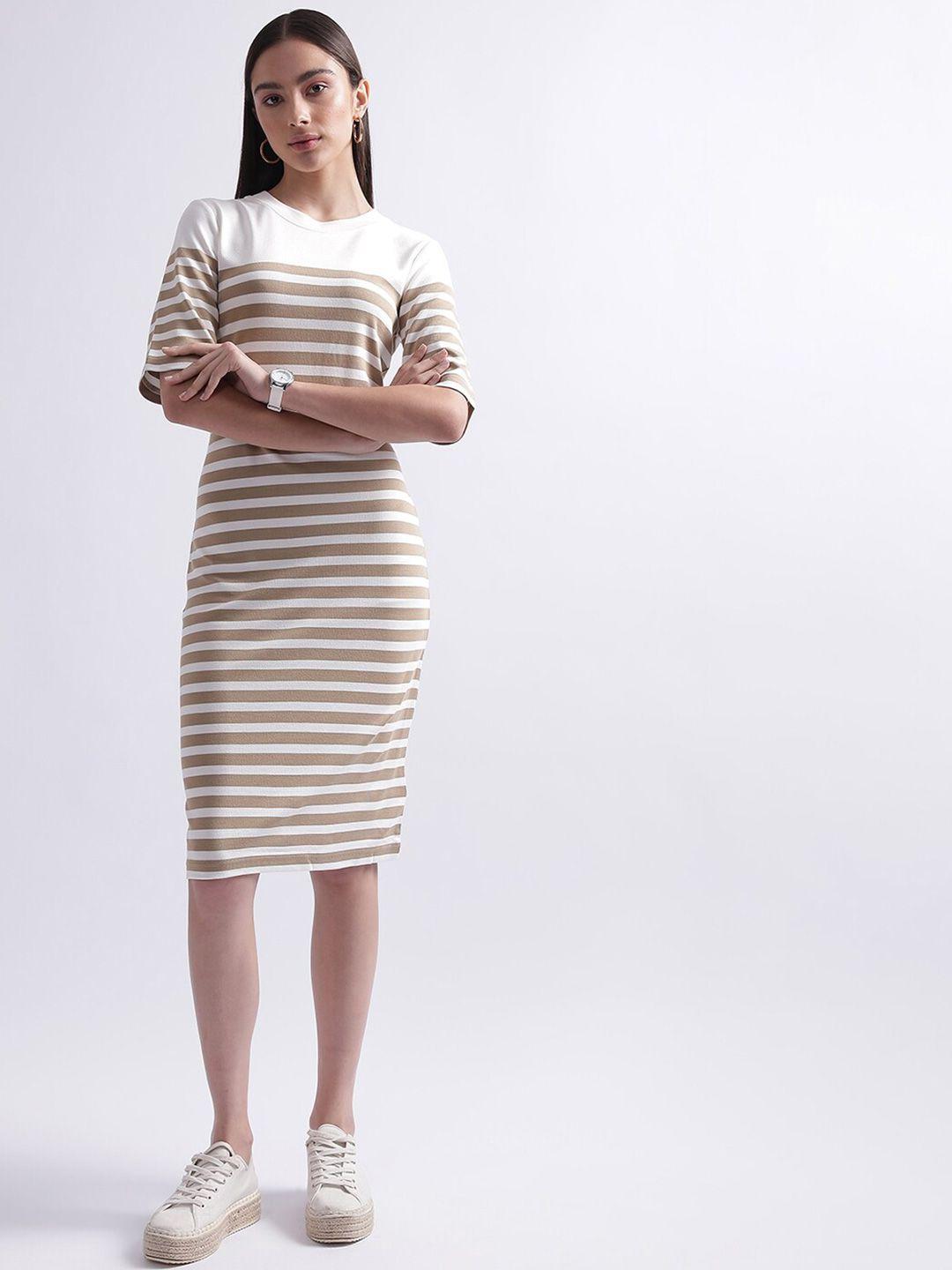 gant striped short sleeves t-shirt dress