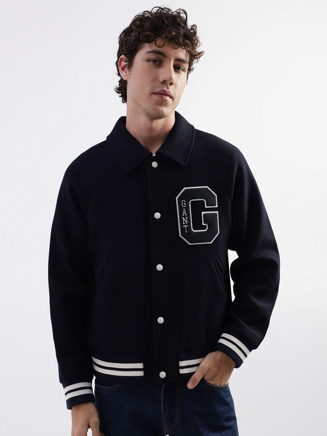 gant woollen varsity jacket