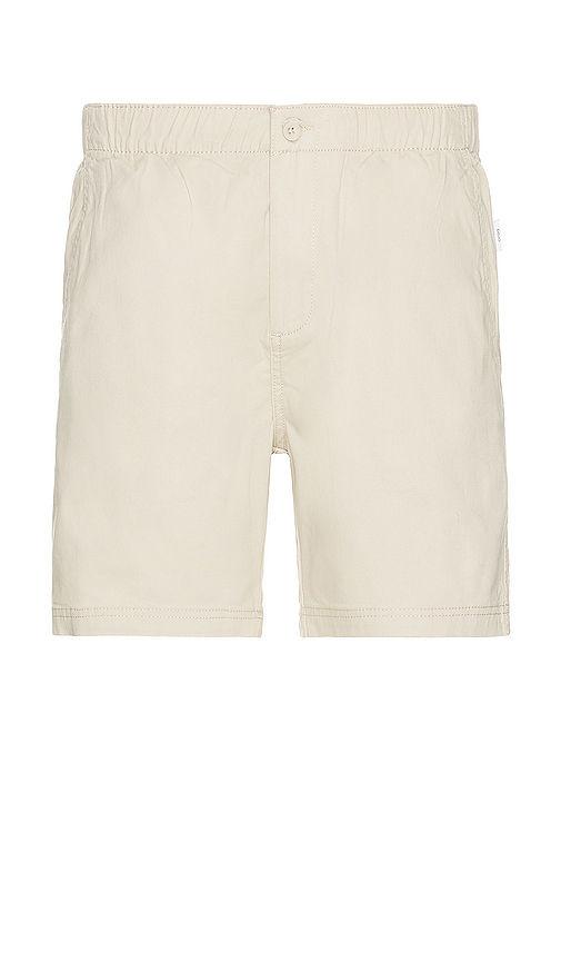 garment dye e-waist shorts