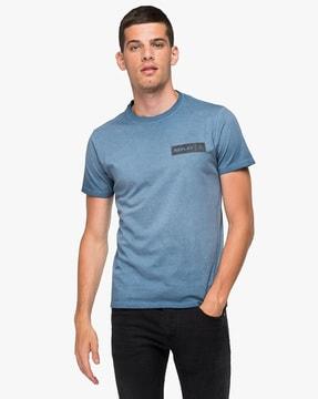 garment-dyed crew-neck t-shirt