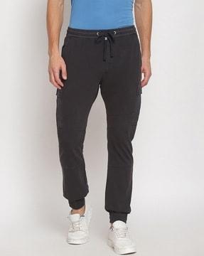 garment dyed cargo slim fit joggers