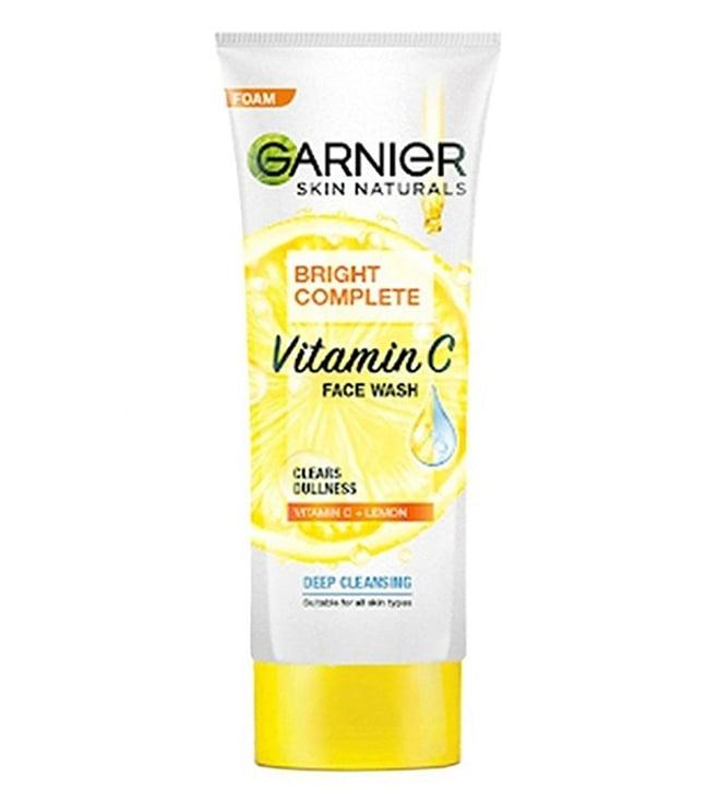 garnier bright complete vitamin c face wash - 100 ml