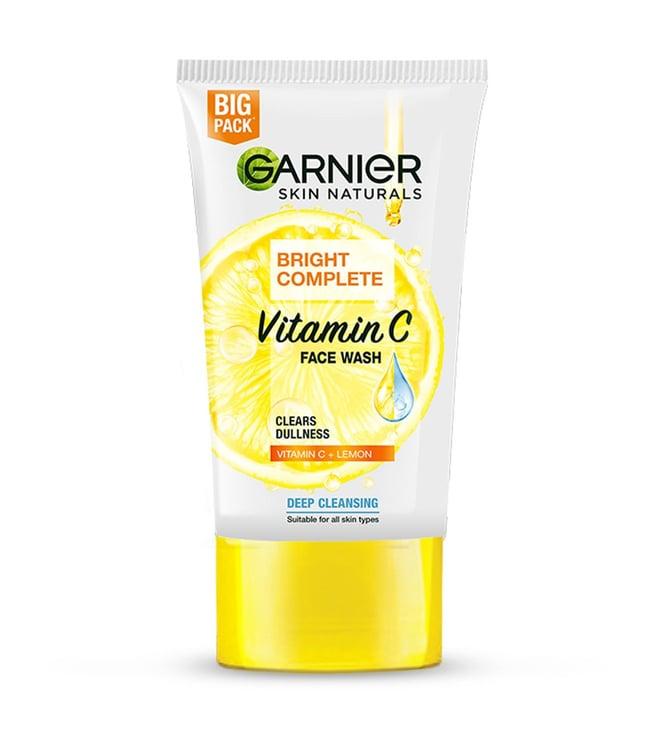 garnier bright complete vitamin c face wash - 150 gm