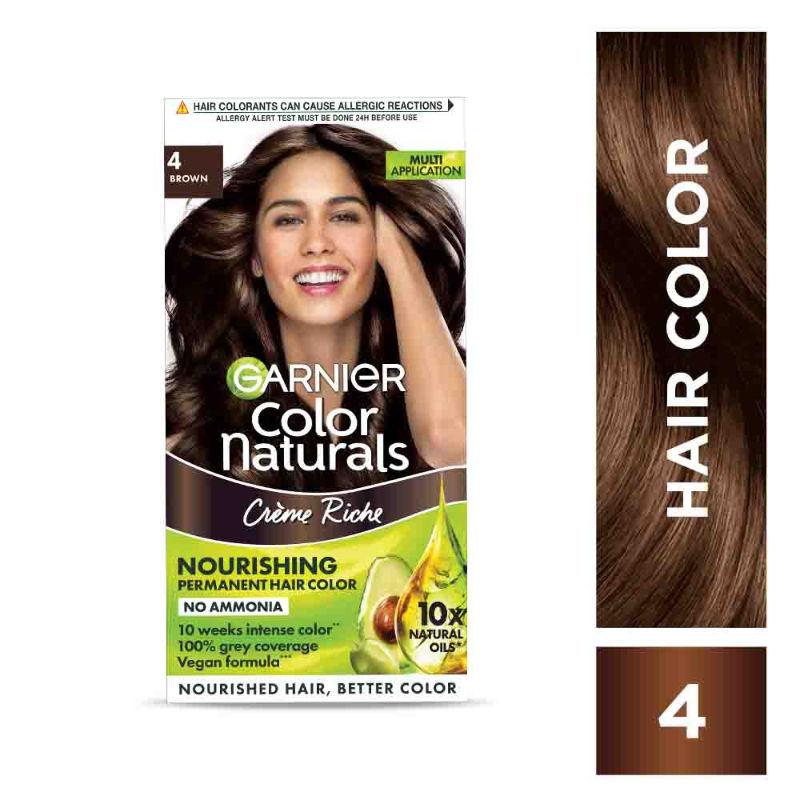 garnier color naturals crème riche hair color - 4 brown