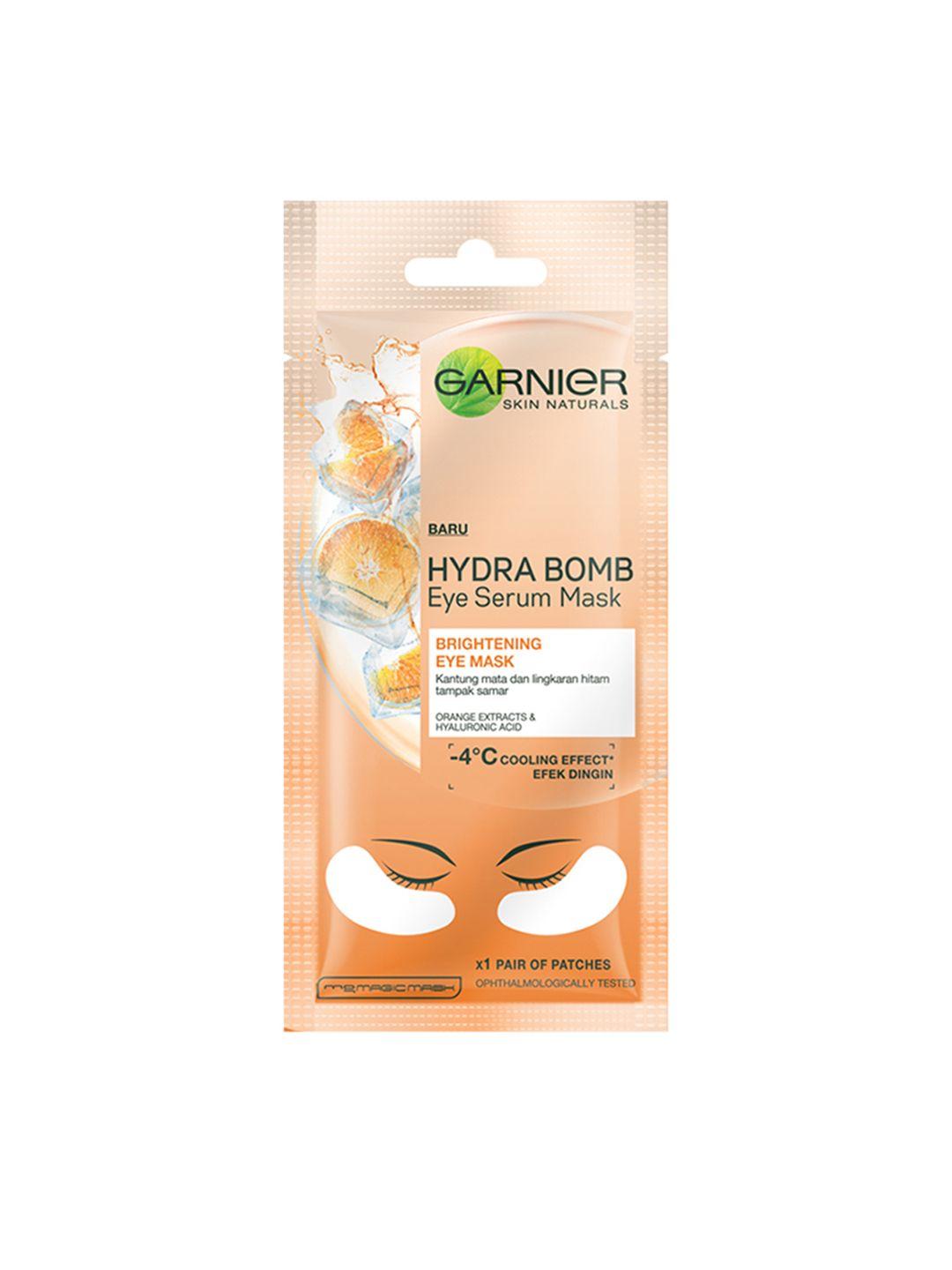 garnier hydra bomb eye orange extracts serum mask 6 g