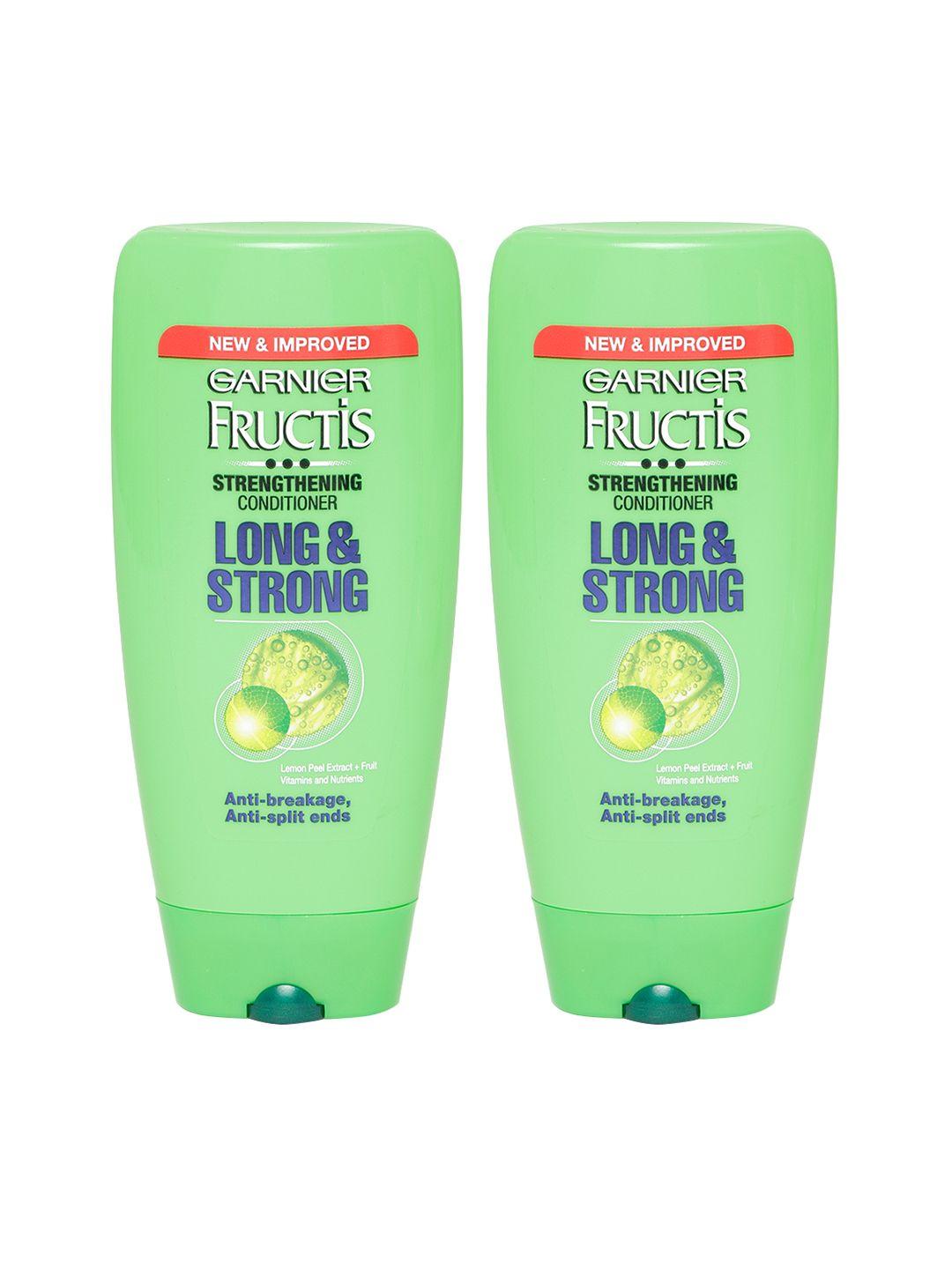 garnier fructis set of 2 long & strong strengthening shampoos