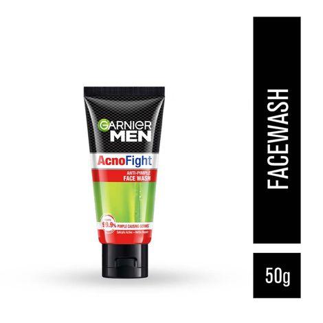 garnier men acno fight pimple clearing face wash (50 g)