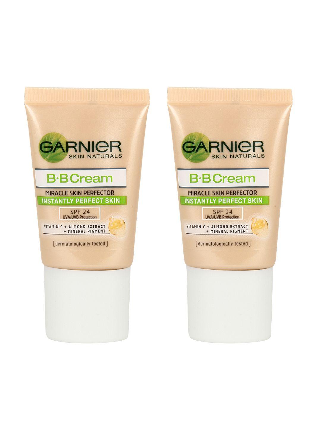 garnier set of 2 miracle skin perfector bb creams