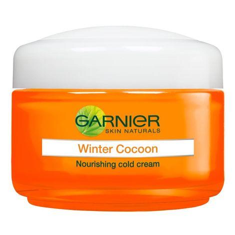 garnier skin naturals, winter cocoon nourishing cold cream nourishes & softens dry skin (40 g)