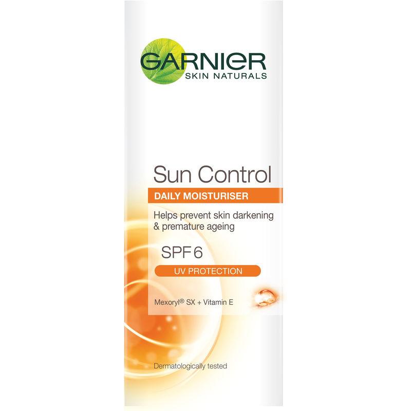 garnier skin naturals sun control daily moisturizer spf6