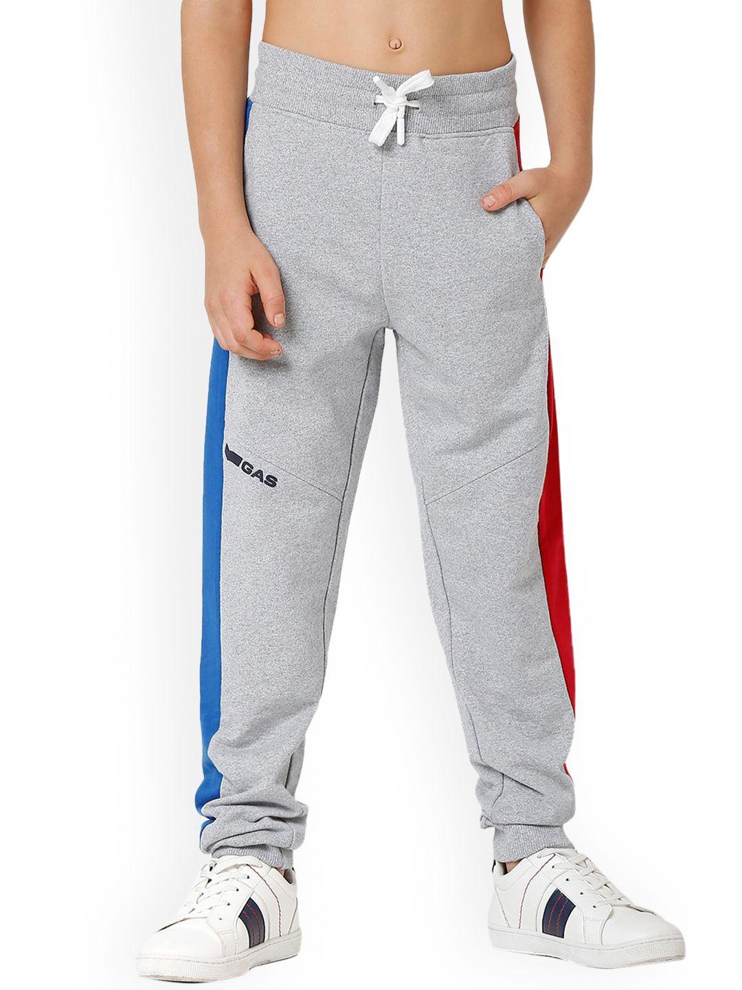 gas boys colorblocked slim-fit joggers