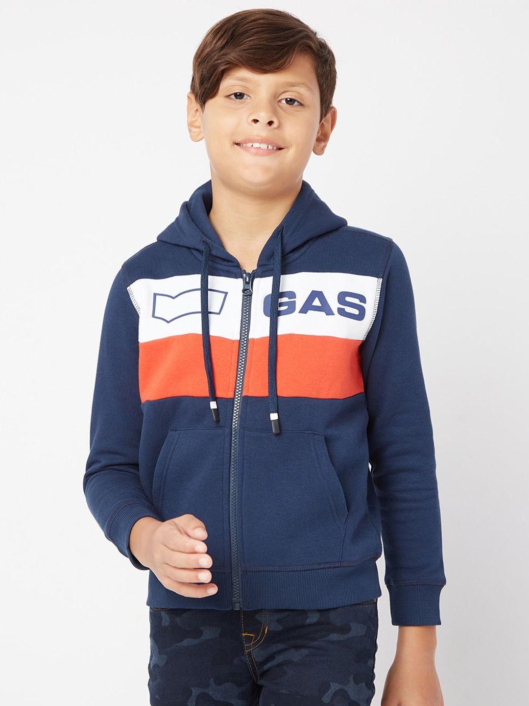 gas boys printed hooded sweatshirt