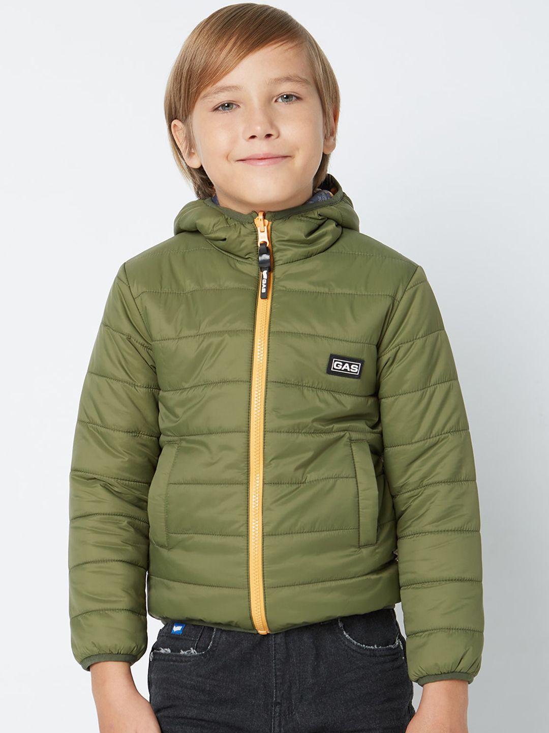 gas boys reversible puffer jacket