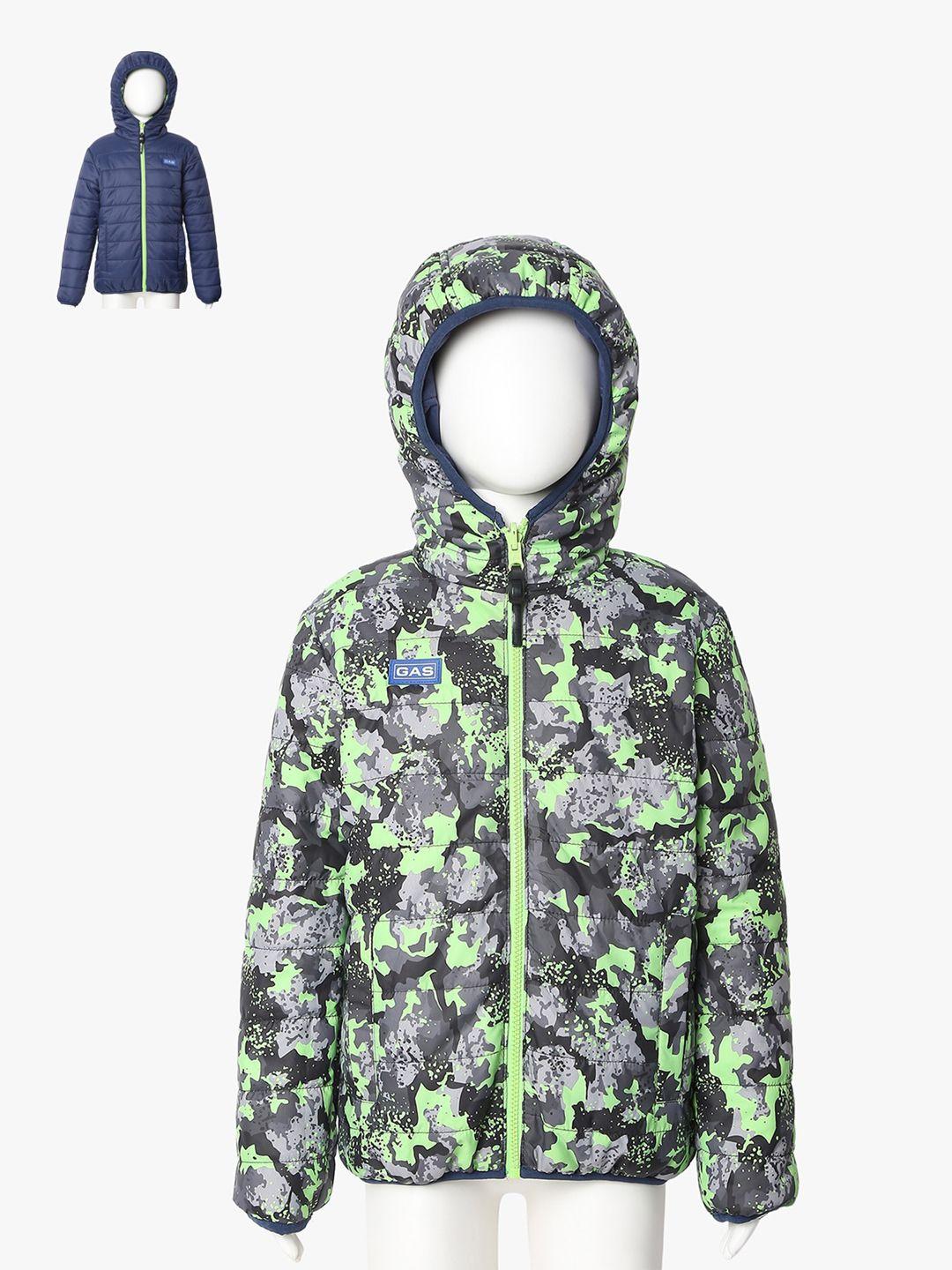 gas boys reversible puffer jacket