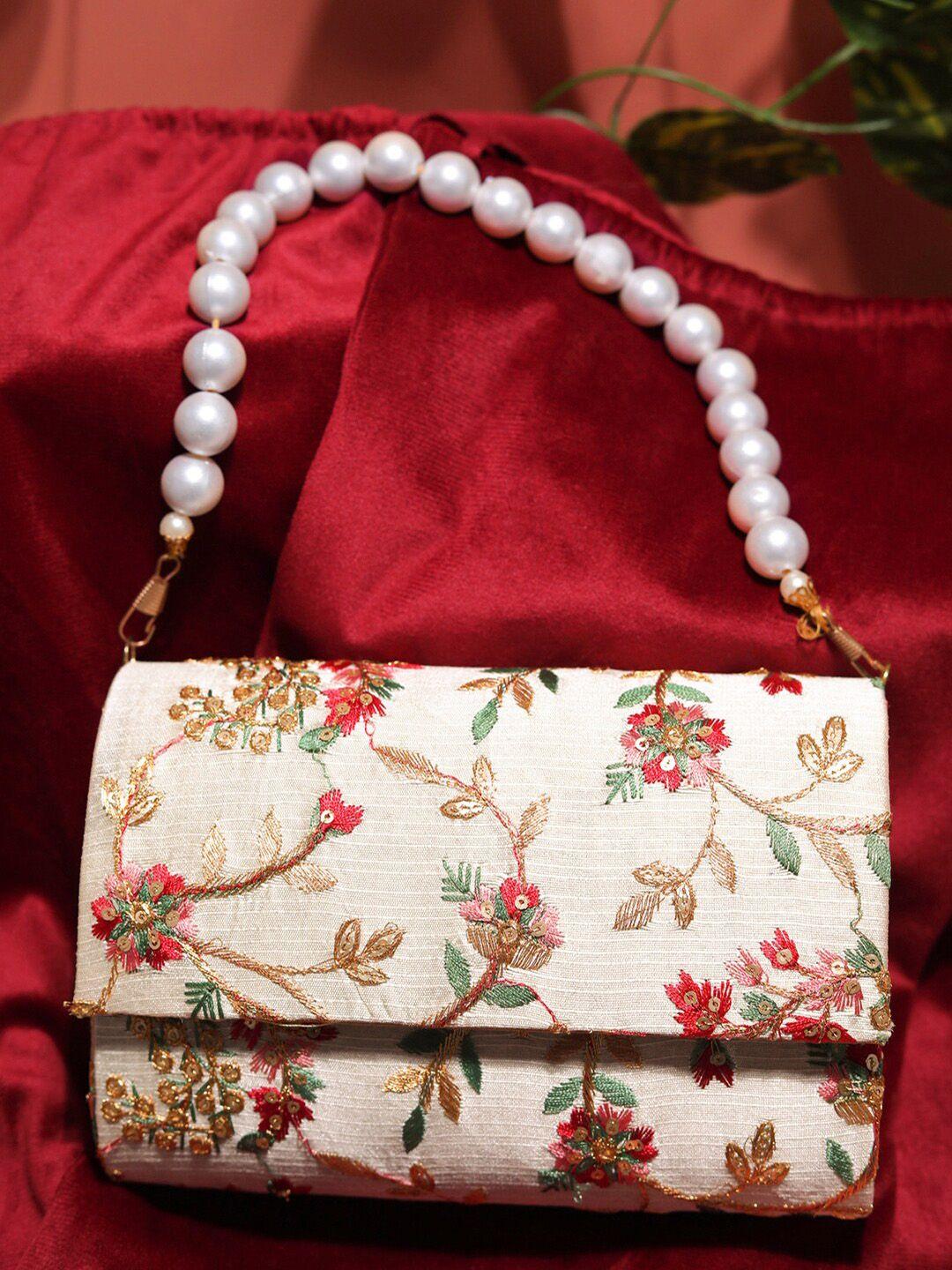 gaura pakhi embellished purse clutch