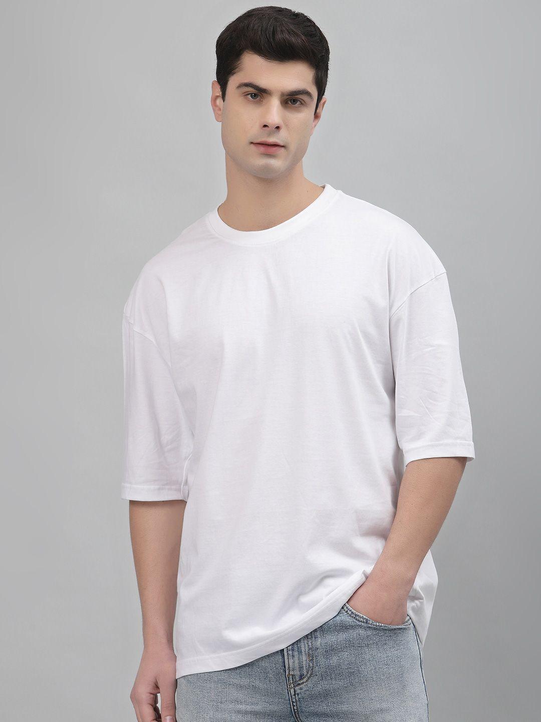 gavin paris drop shoulder cotton loose t-shirt