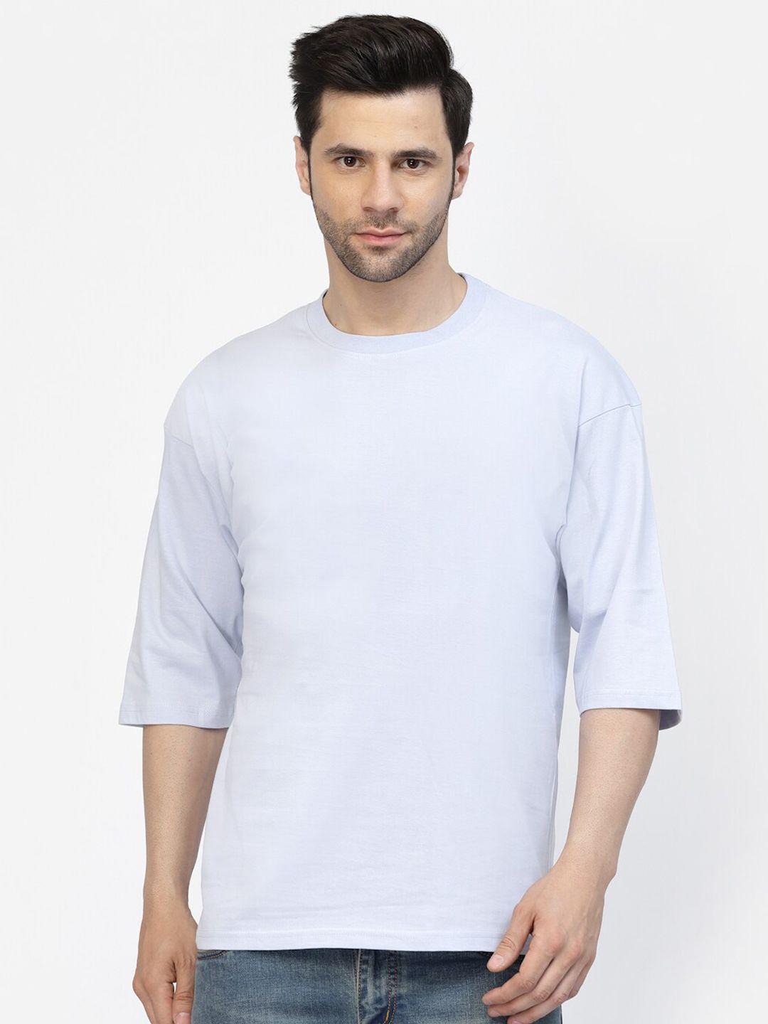 gavin paris drop shoulder sleeves cotton t-shirt