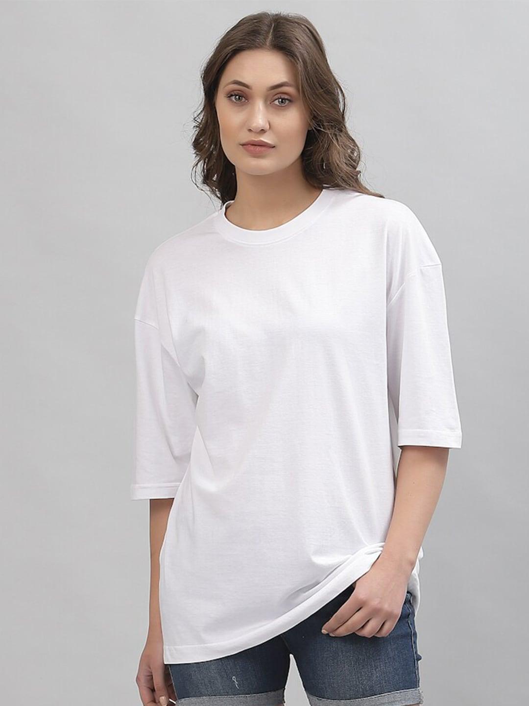gavin paris drop shoulder sleeves pure cotton loose t-shirt