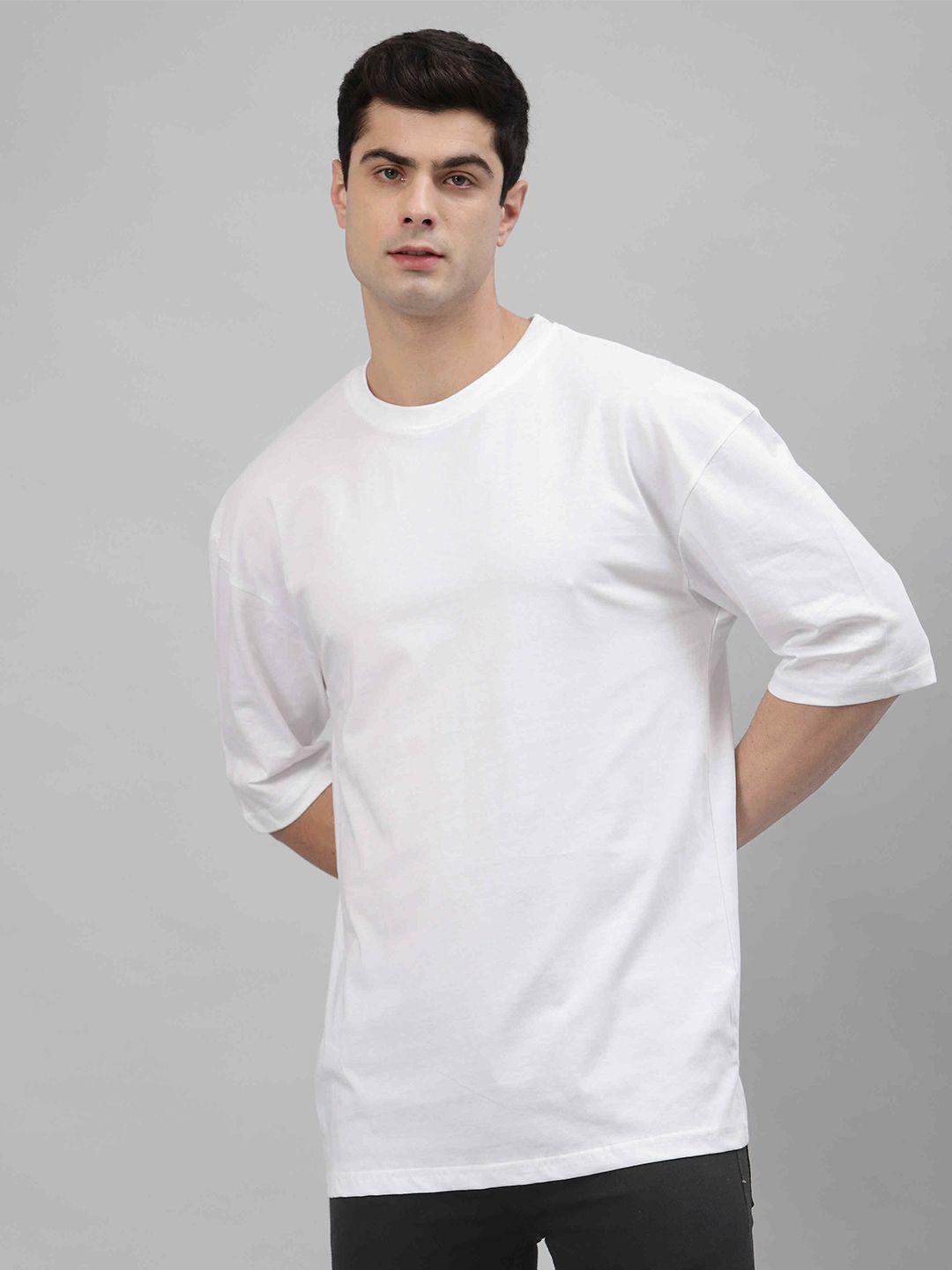 gavin paris graphic printed drop shoulder sleeves cotton t-shirt