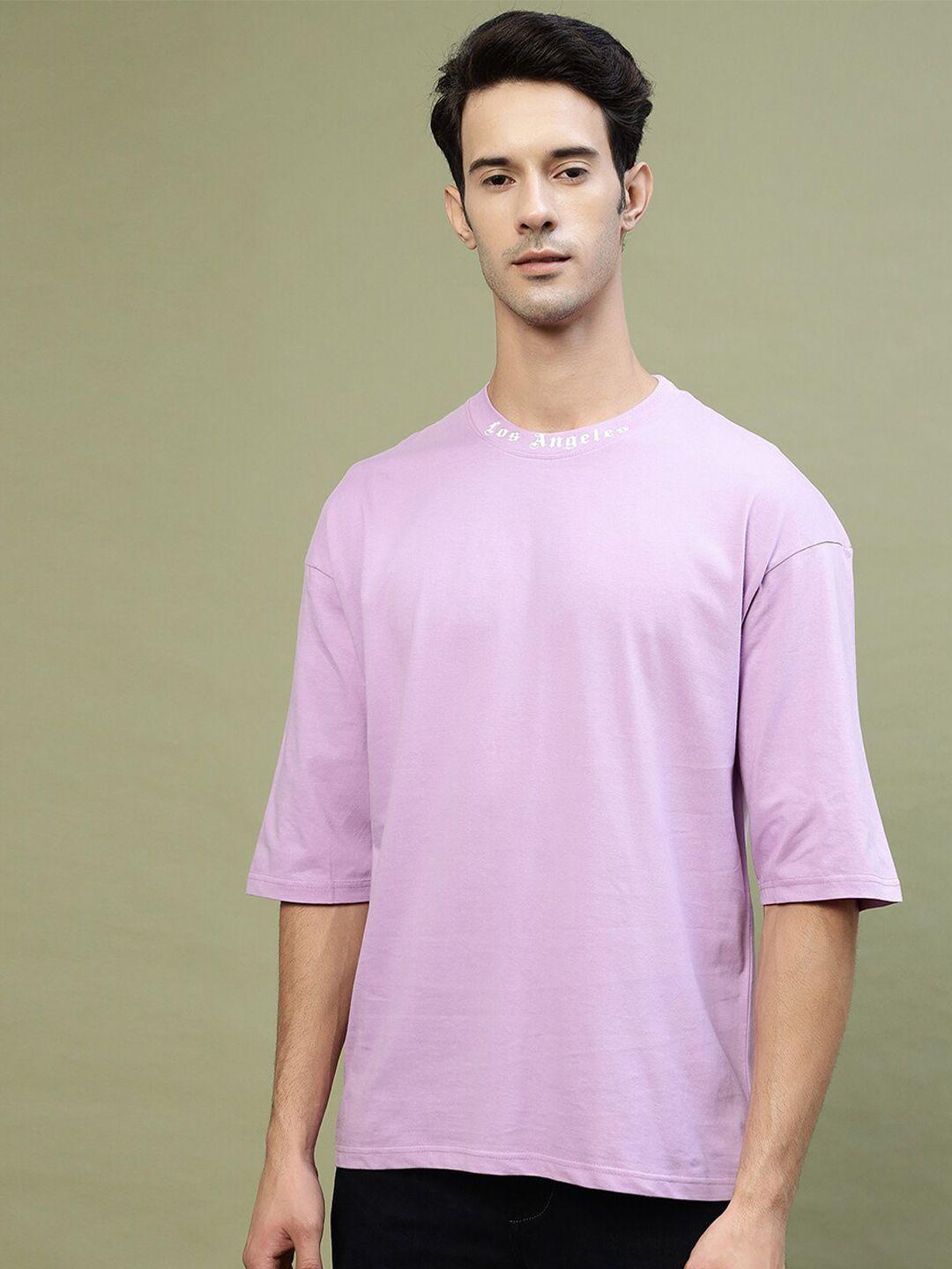gavin paris round neck pure cotton oversized t-shirt