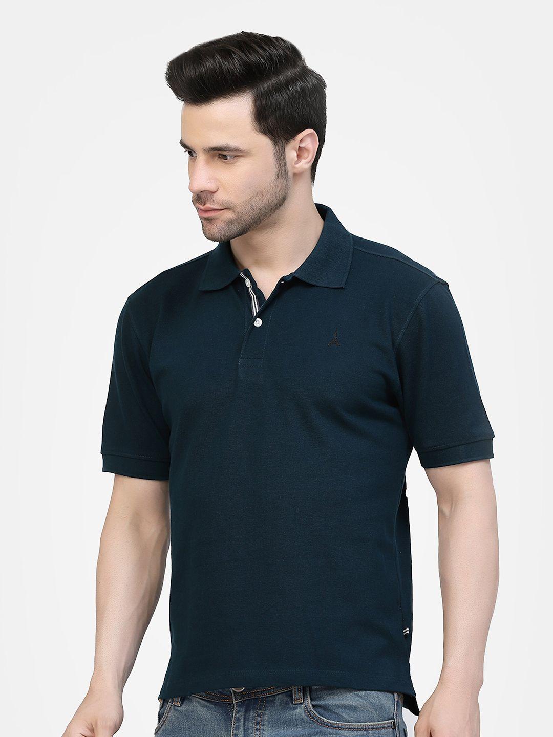 gavin paris polo collar cotton loose t-shirt