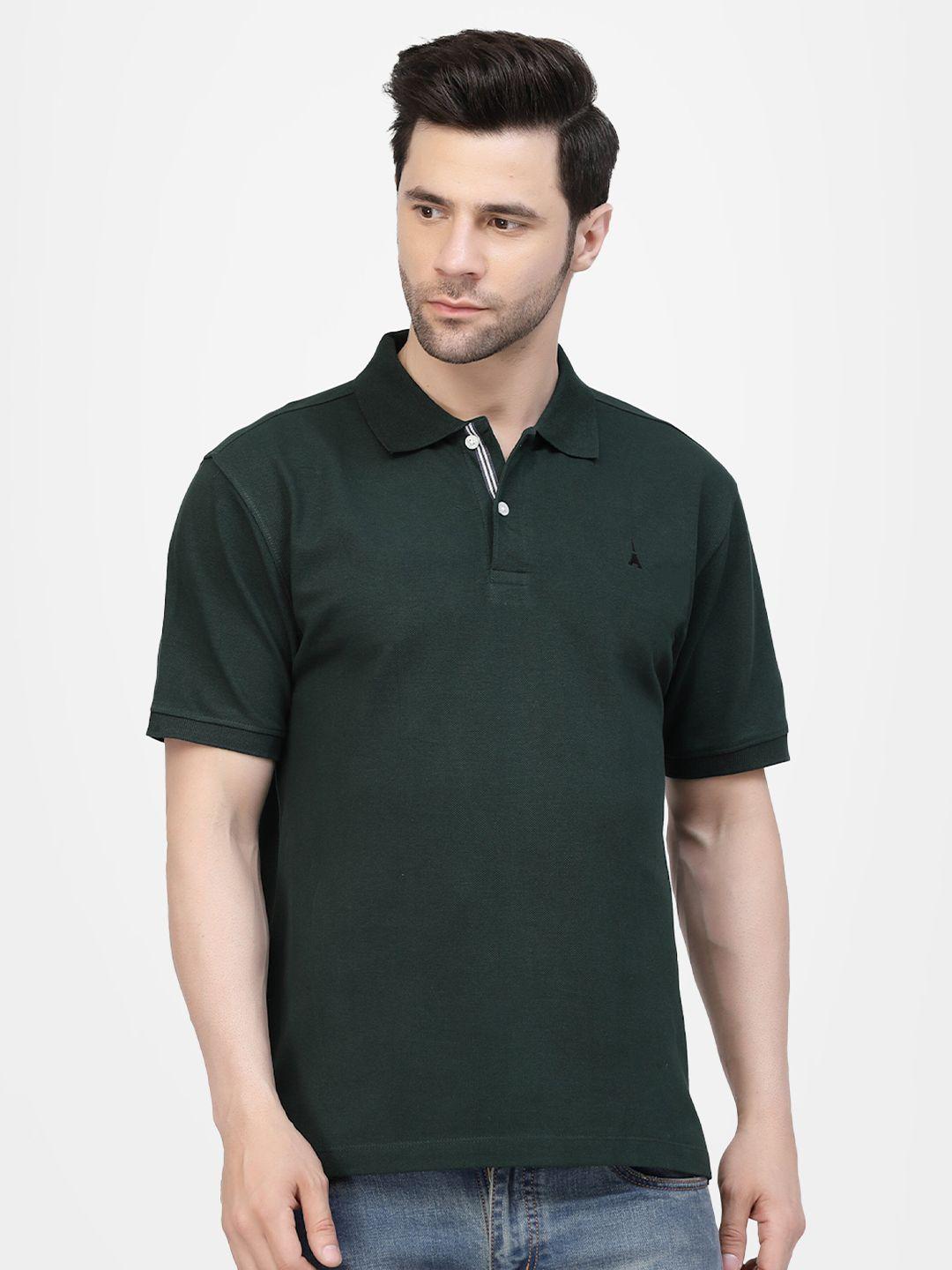 gavin paris polo collar cotton loose t-shirt