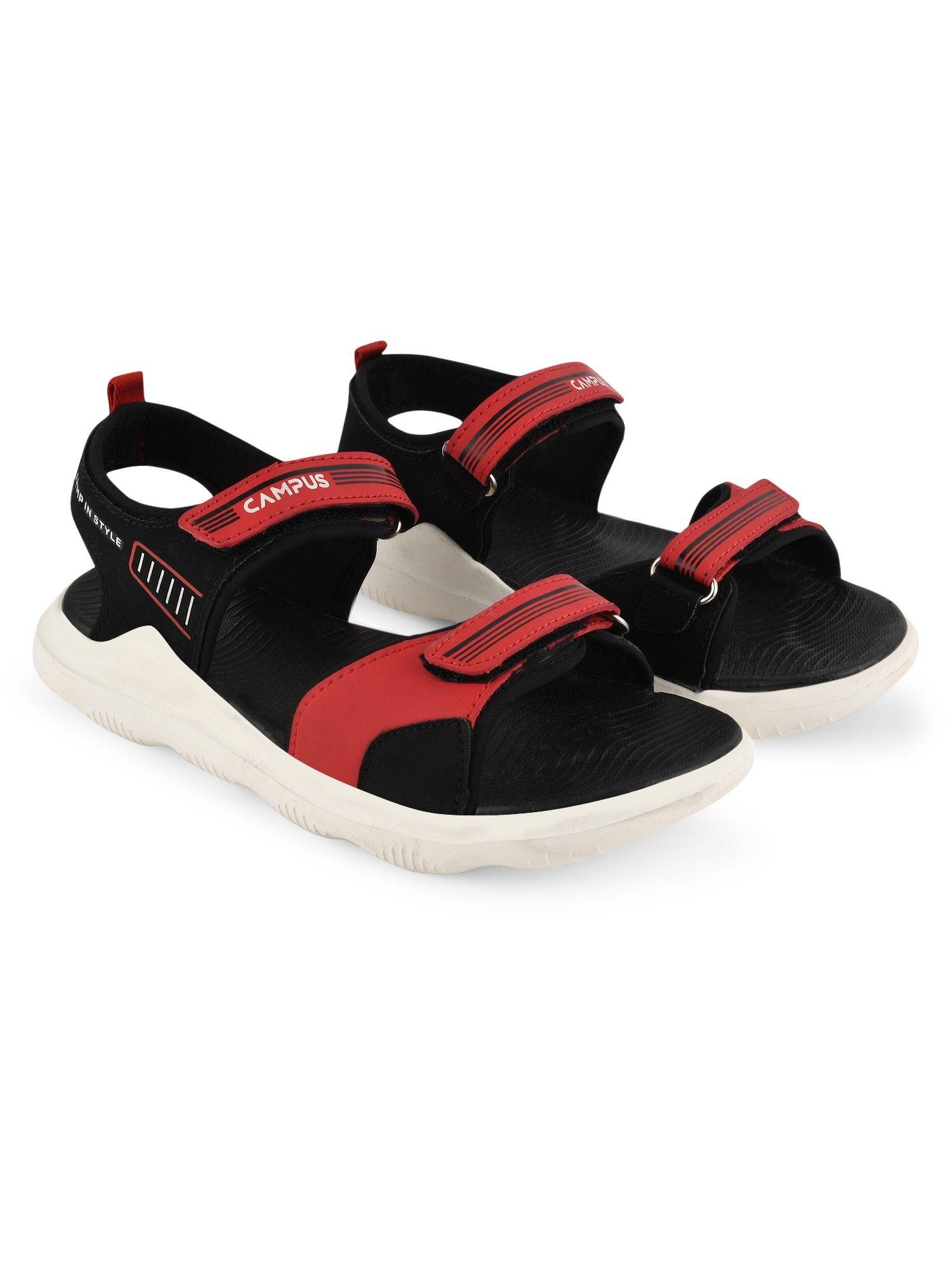 gc-2224c black & red kids sandals