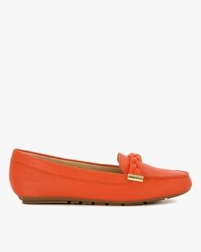 geanna leather loafers
