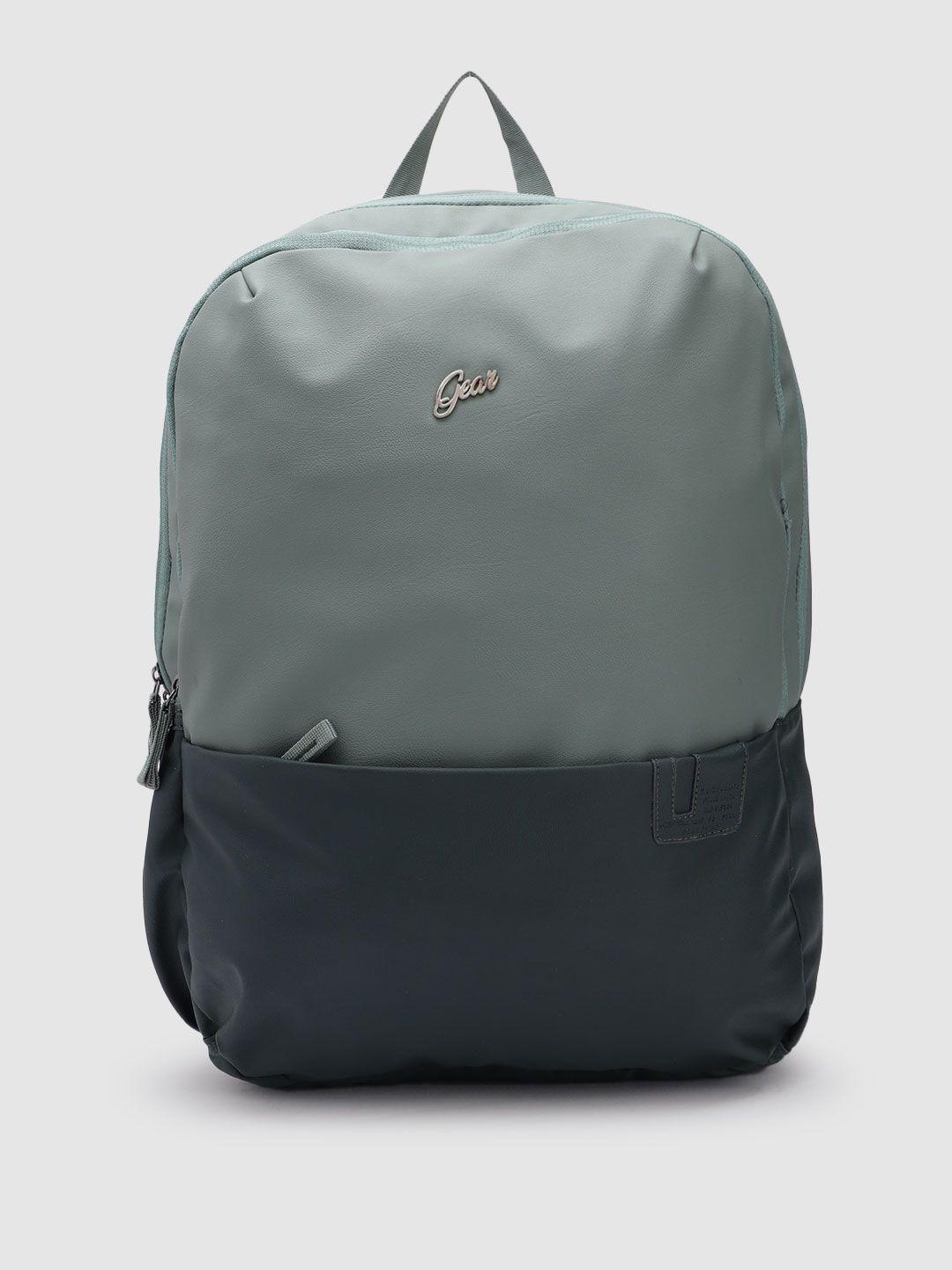 gear unisex colourblocked backpack- 16l