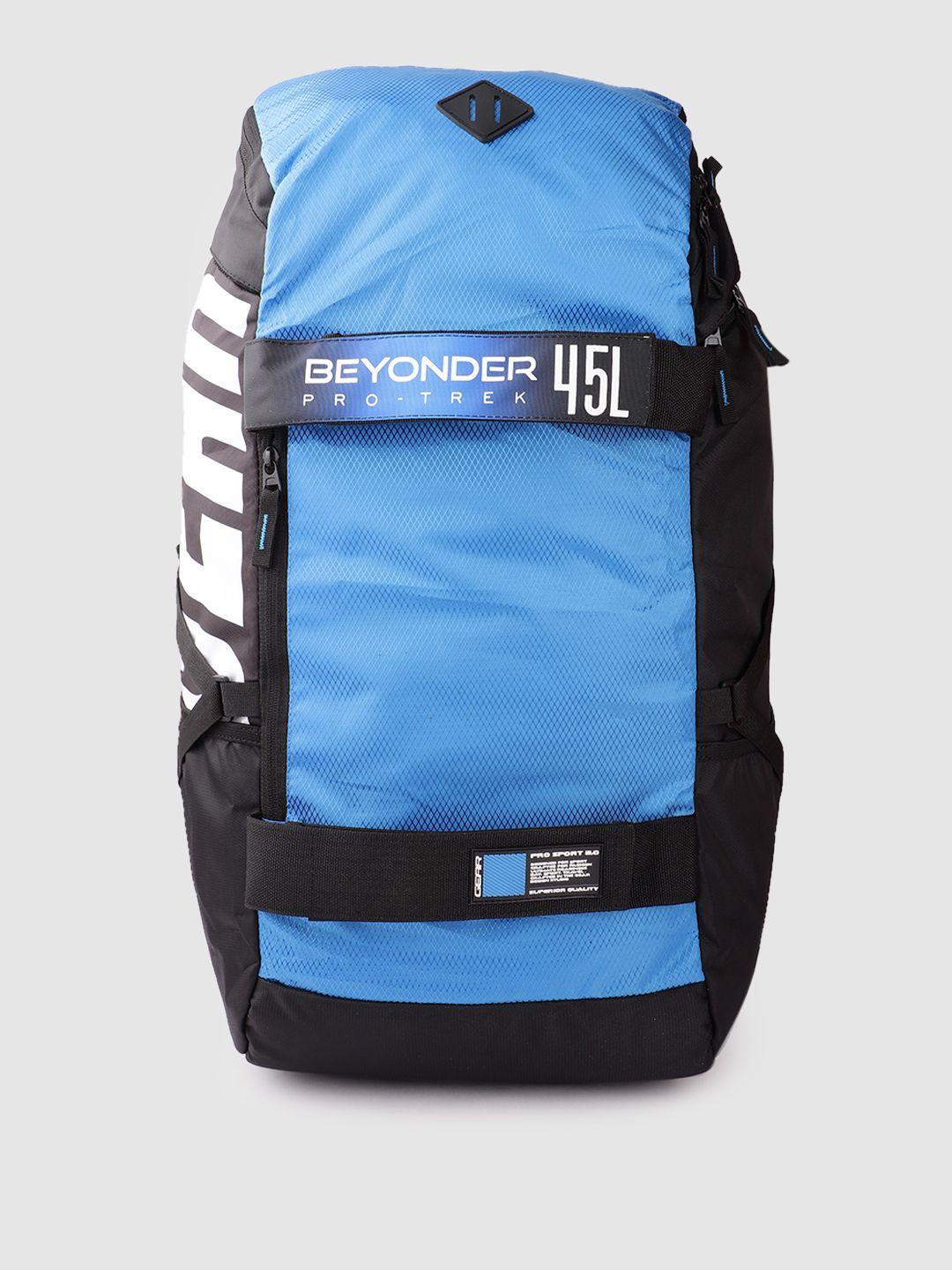 gear unisex colourblocked medium-sized rucksack with laptop compartment 43l