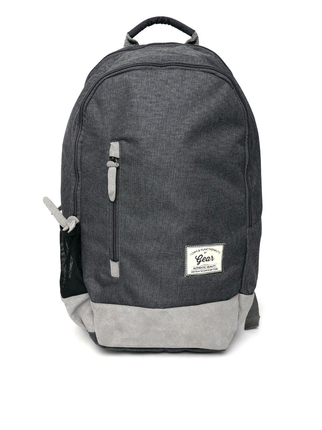 gear unisex grey waterproof backpack