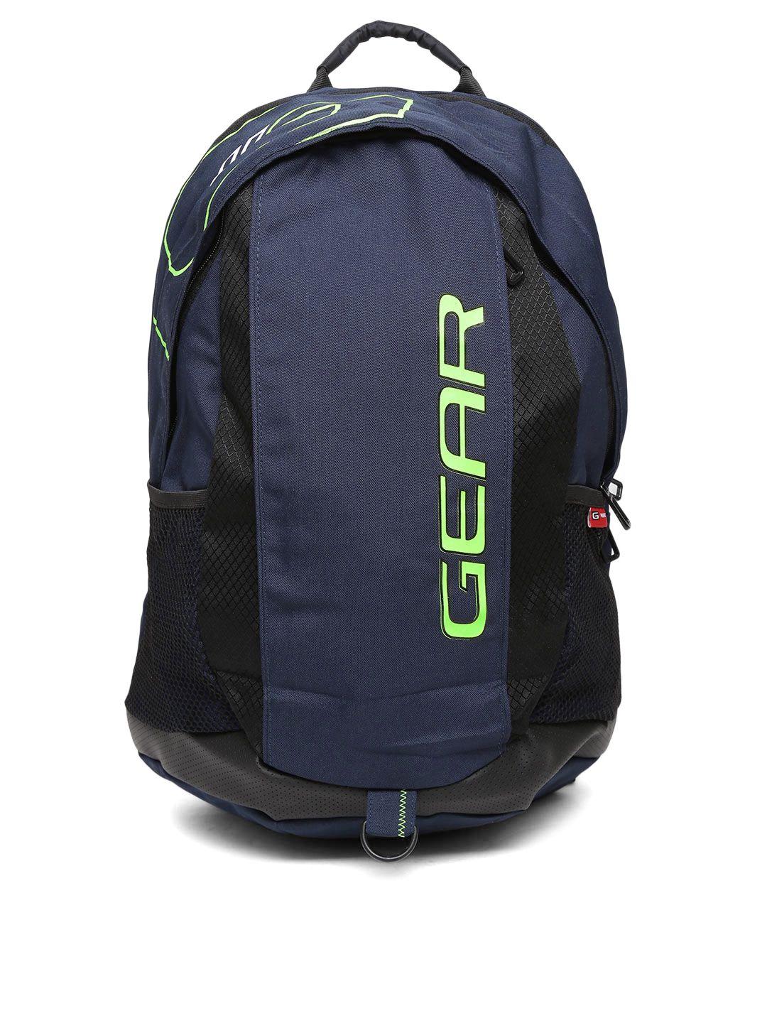 gear unisex navy backpack