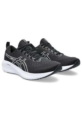 gel-excite 10 sports running shoes 1011b600 - black & white