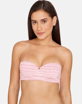 gelato padded high wired 3/4th coverage strapless bra