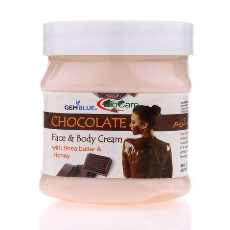 gemblue biocare chocolate face and body cream
