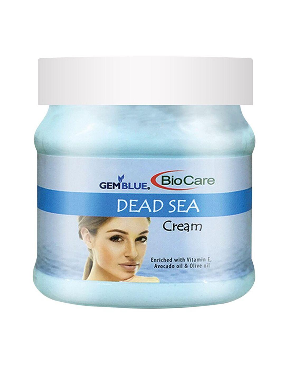 gemblue biocare dead sea face & body cream - 500 ml