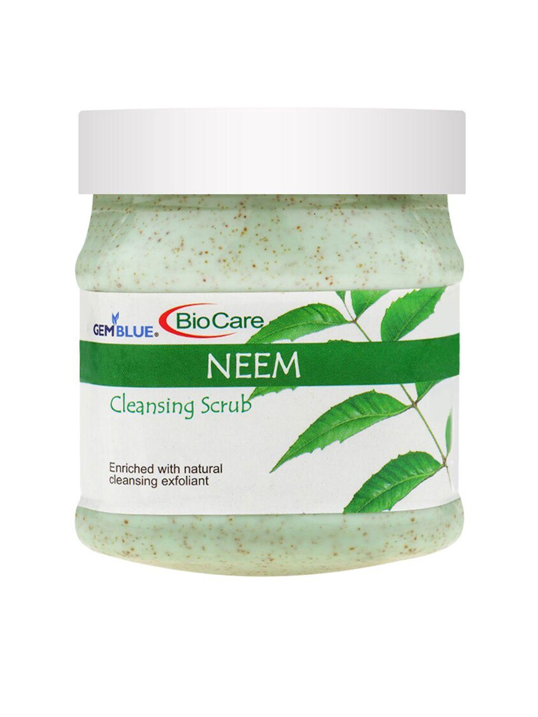 gemblue biocare neem cleansing scrub 500 ml